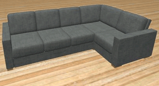 Long Left Corner Sofa