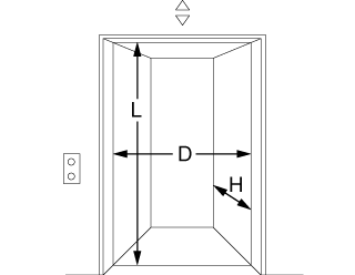 Lift interior