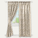 LaVigna Oyster Beige Curtains