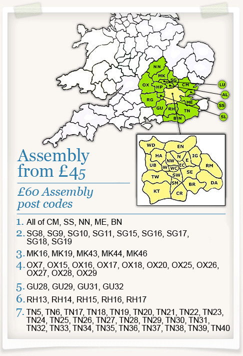 Van Assembly Map