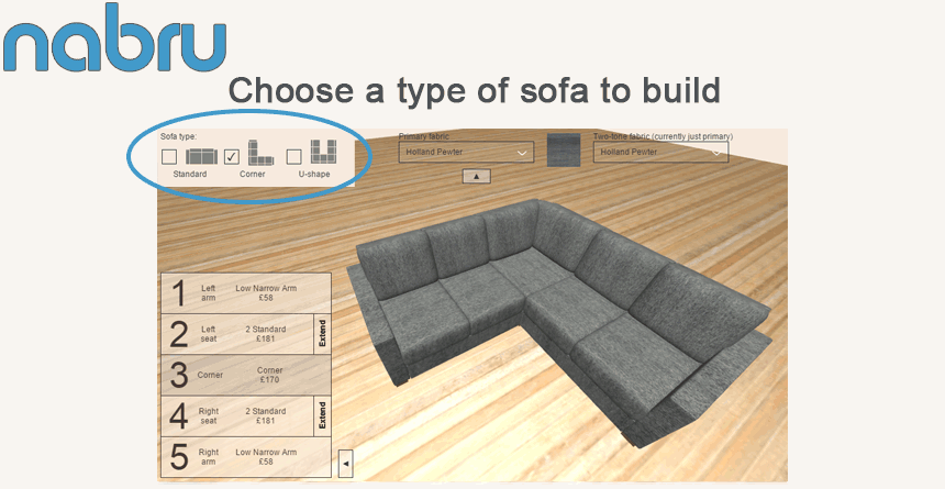 U Shaped Sofas Design Your Own, Make My Own Corner Sofa