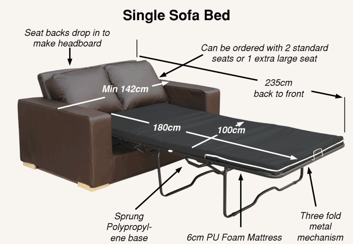 More about Nabru Single Sofa Beds'