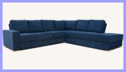 Blue Corner Sofas