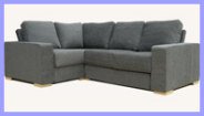 Charcoal Corner Sofa