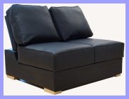 Compact Drop Arm Sofa