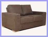 Compact Suede Sofabed
