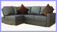 Corner Sofa Faux Leather