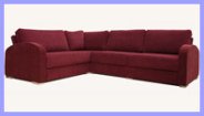 Red Corner Sofa