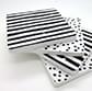 Black and White Wooden Coasters