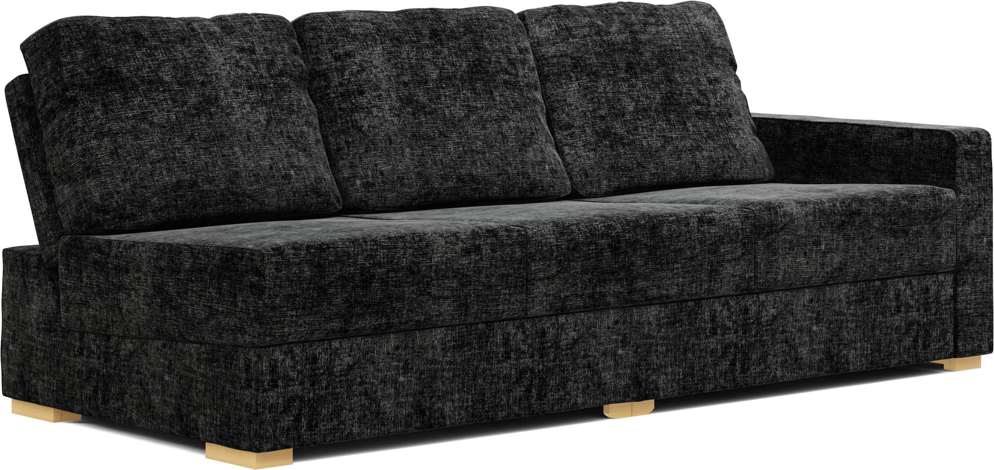Alda One Armless 3 Seat Sofa
