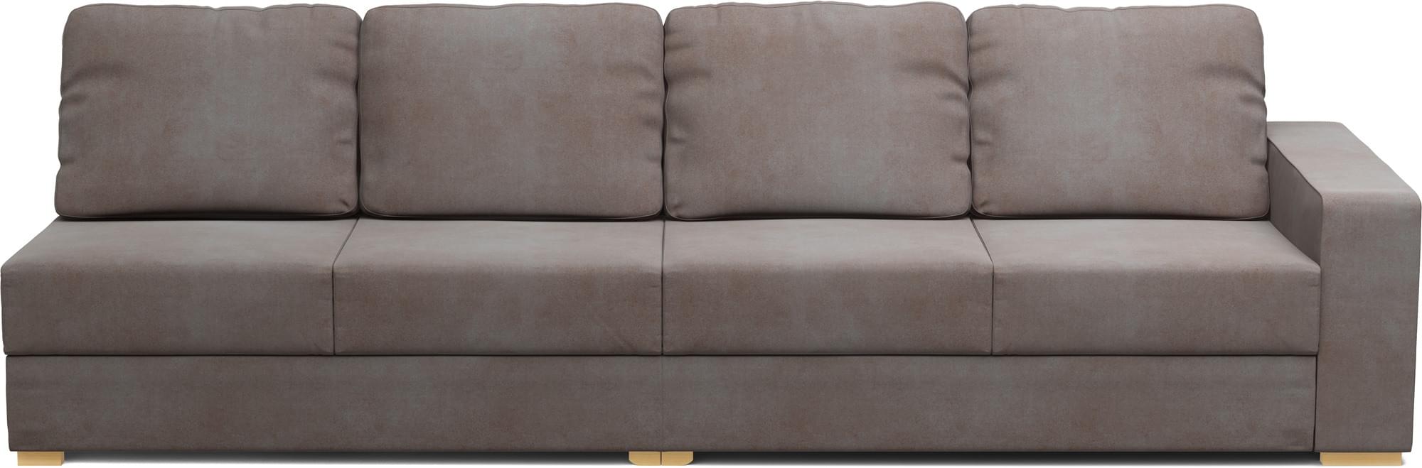 Alda One Armless 4 Seat Sofa