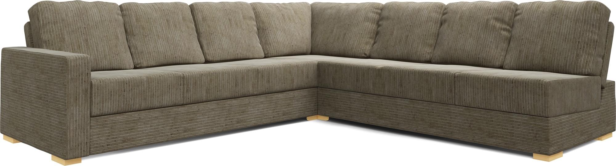 Lear Armless 4X4 Double Sofa Bed