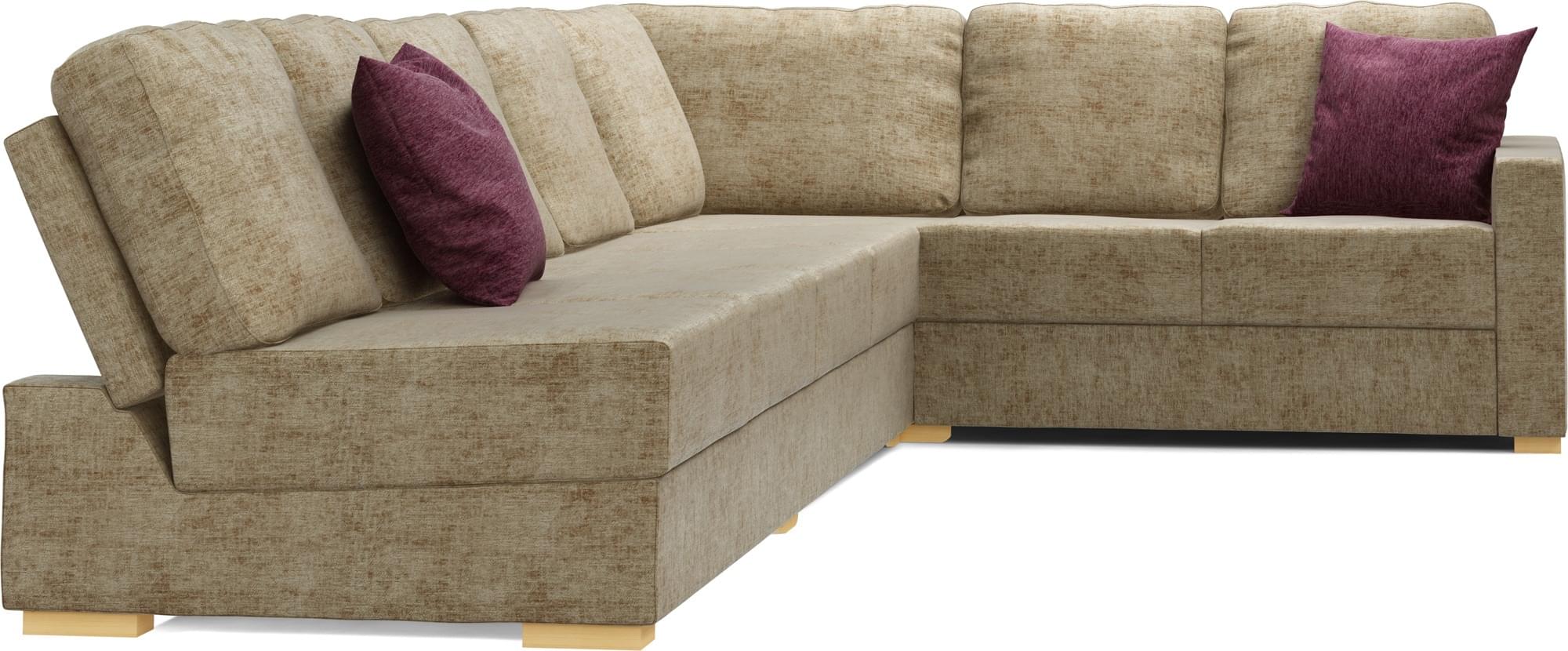 Lear Armless 5X3 Single Sofa Bed