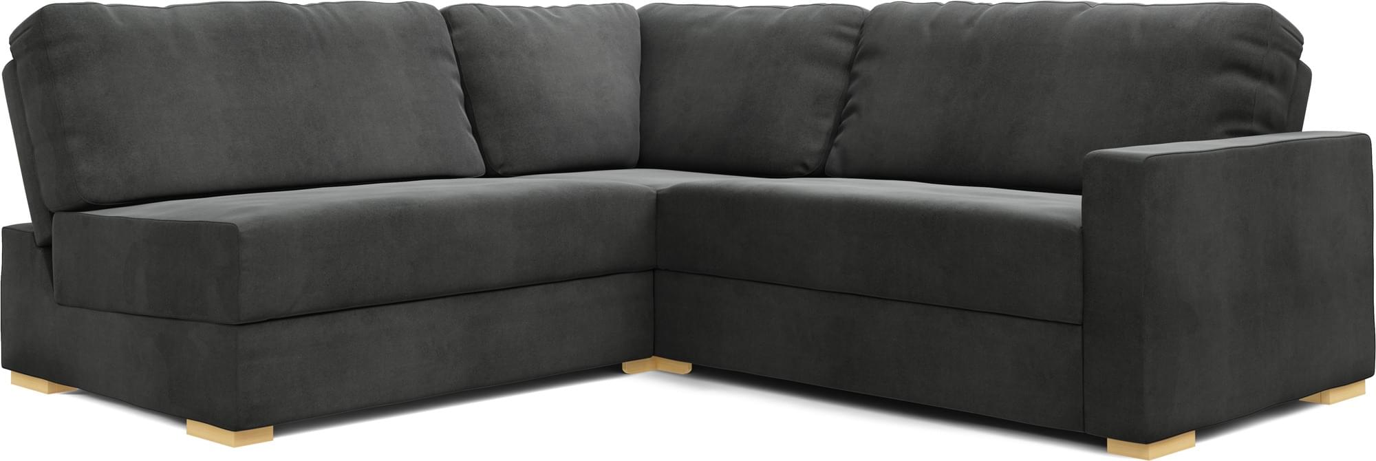 Xan 2X2 Armless Single Sofa Bed